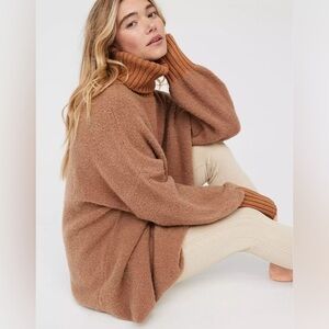 Offline by Aerie - Cozy Oversized Buttercream Warm Casual Turtleneck Sweater